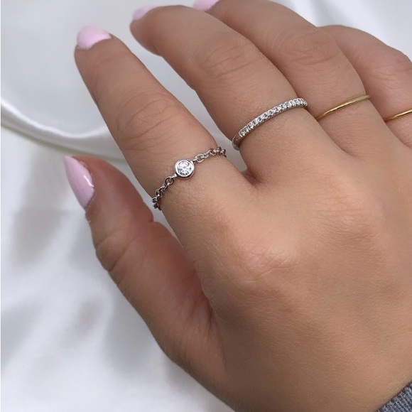 Mejuri Diamonds Team Ring 14K - Picture 2 of 5